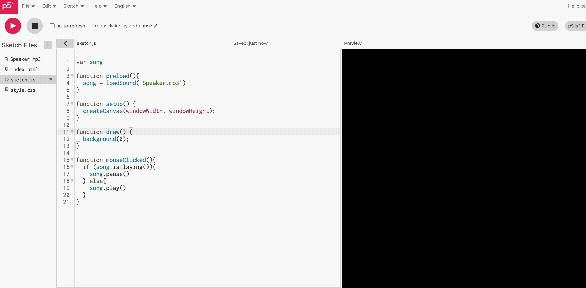 I did my own coding try to see if I understand the mousClick play auido and pause auido. Here is the link, it might required some time to load: https://editor.p5js.org/talia-xu0017/full/cEwENcAs5