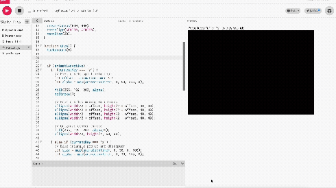 Adding more visual effect. <br> Here is the link, it might required some time to load:https://editor.p5js.org/talia-xu0017/full/q8a6iutnQ
