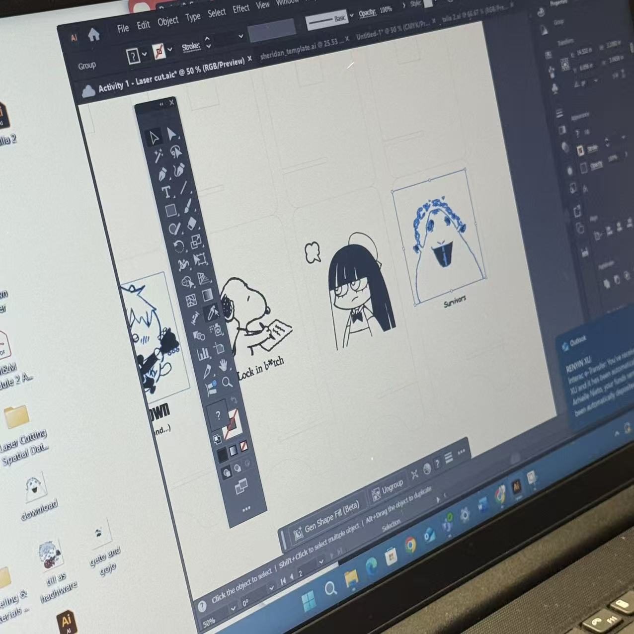 We followed the tutorial video 3 to edit the images we want